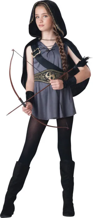 Hooded Child Huntress Small Costume
