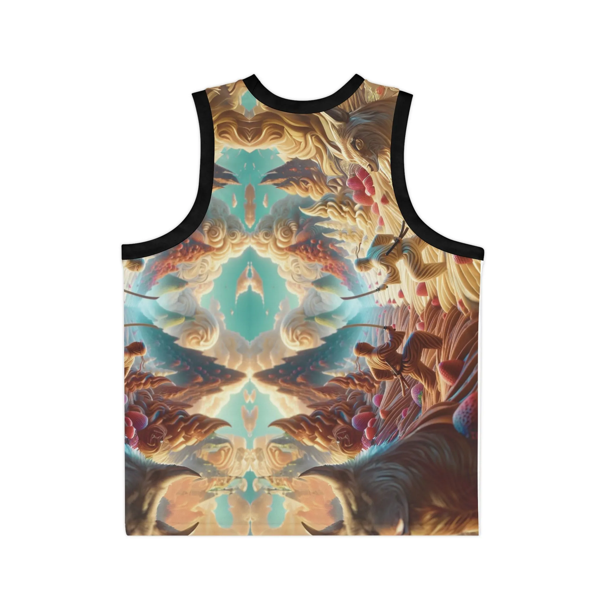 Ice Cream Ninja Dreamscape Basketball Jersey