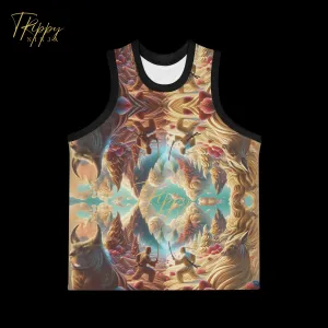 Ice Cream Ninja Dreamscape Basketball Jersey