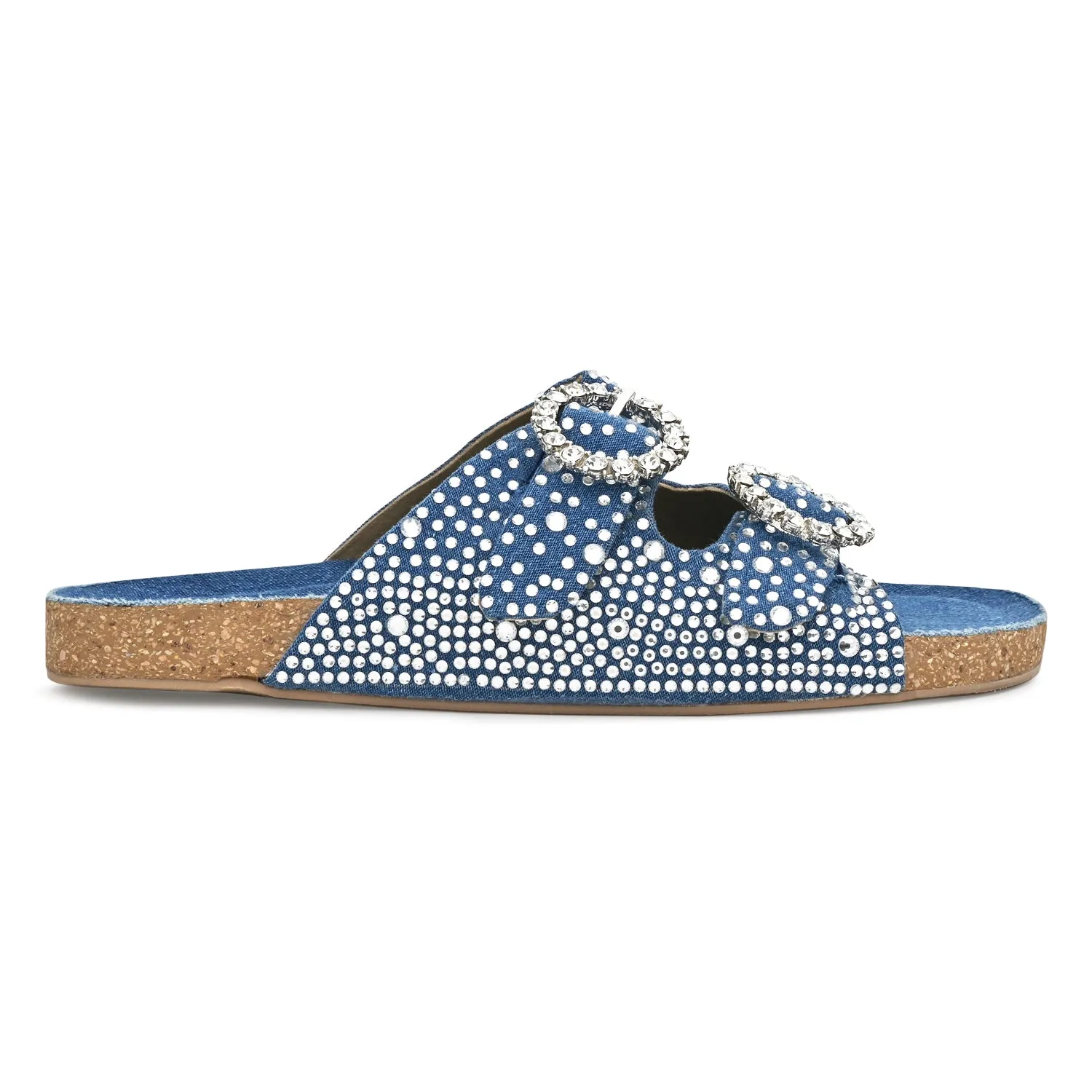 Itterne Denim Slides