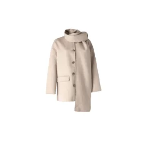 Jacke mit Schal