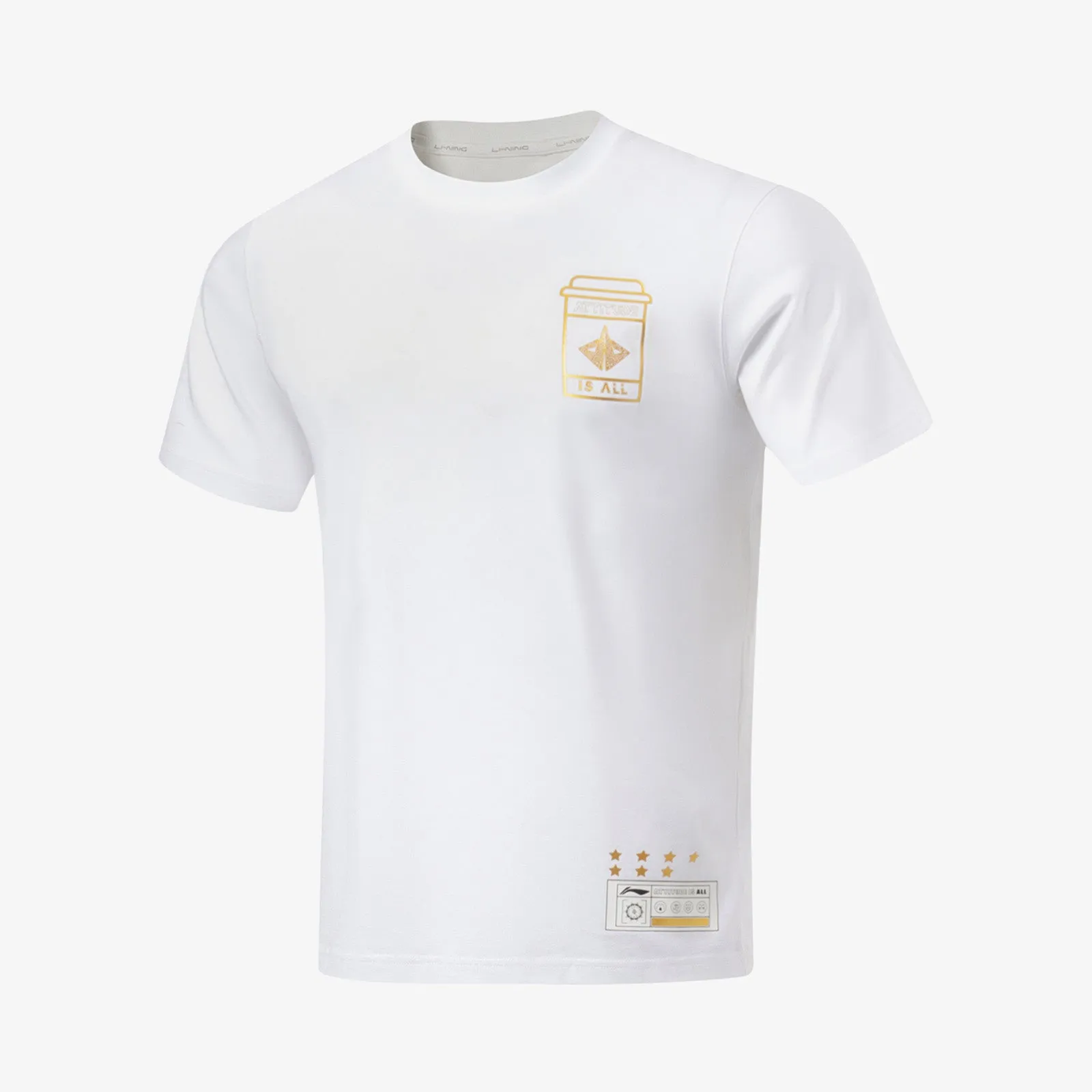 JB 'Attitude Is All' T-Shirt - White