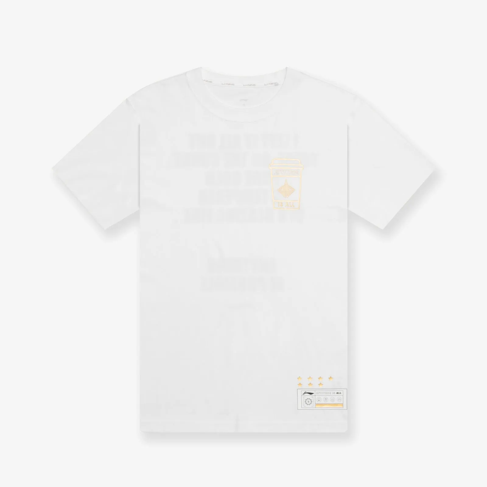 JB 'Attitude Is All' T-Shirt - White