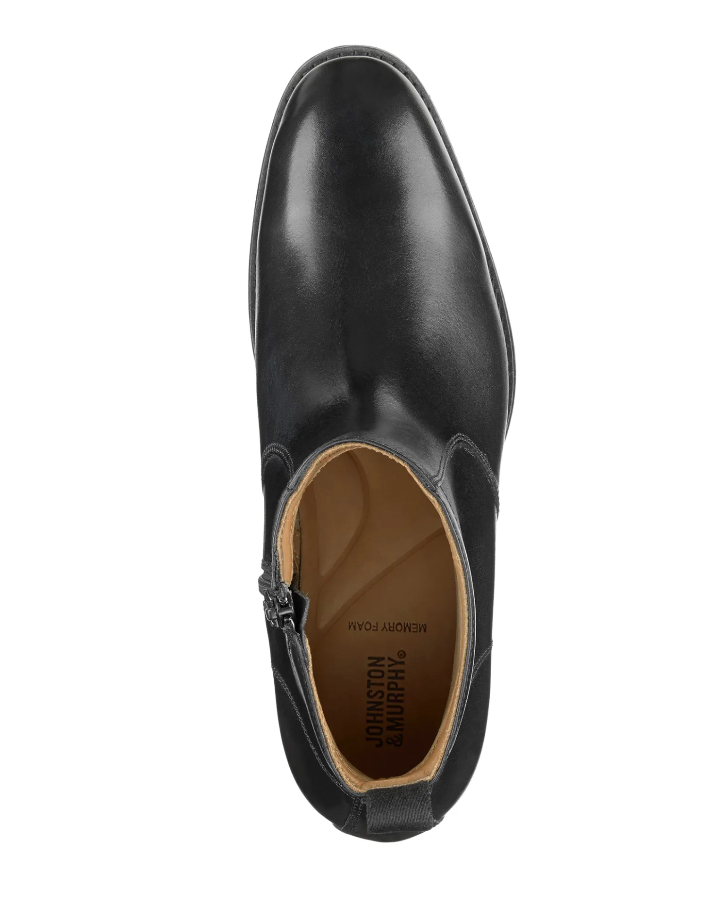 Johnston & Murphy Lewis Zip Boot - Black