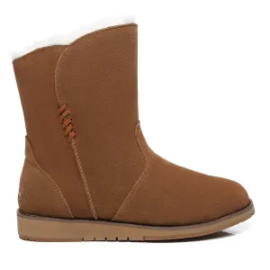 Karina Women Inner Zipper Short Boots