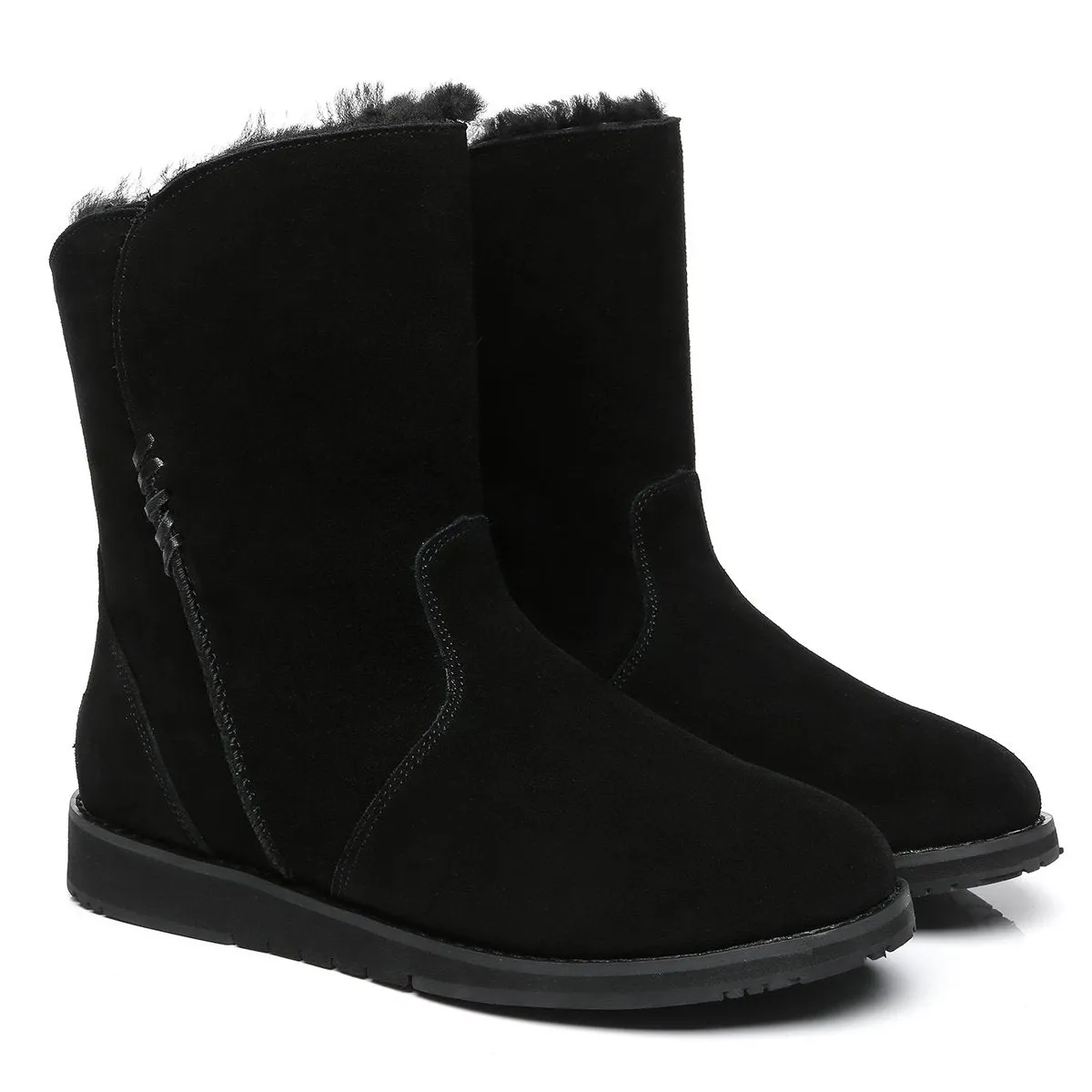 Karina Women Inner Zipper Short Boots