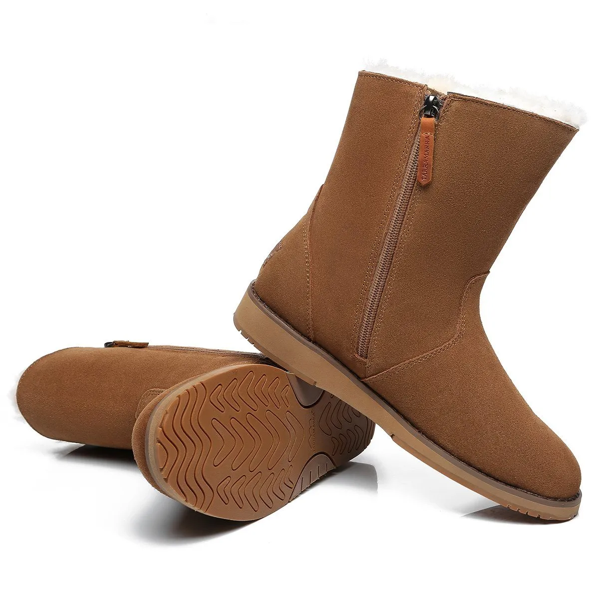 Karina Women Inner Zipper Short Boots