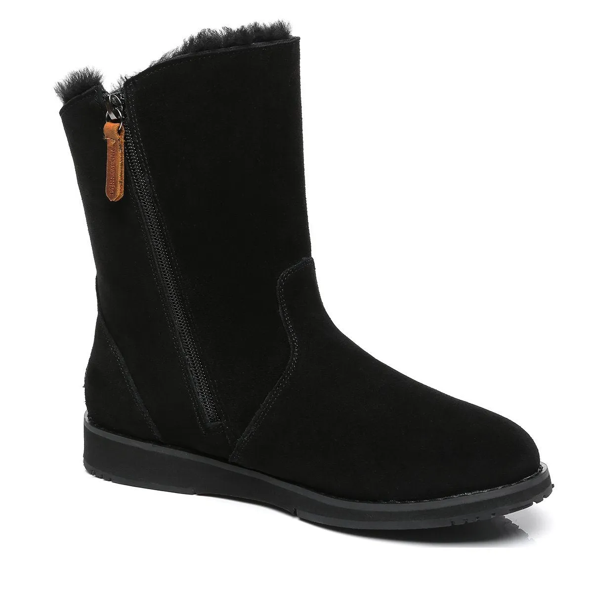 Karina Women Inner Zipper Short Boots