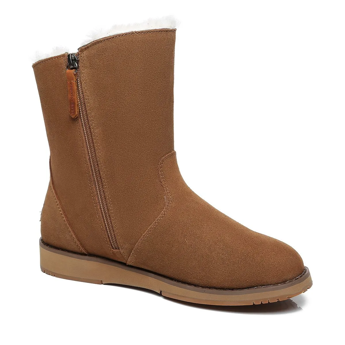Karina Women Inner Zipper Short Boots