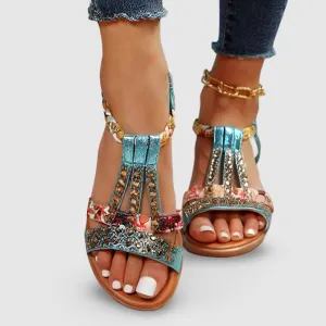 Lacy Elegant Boho Sandals