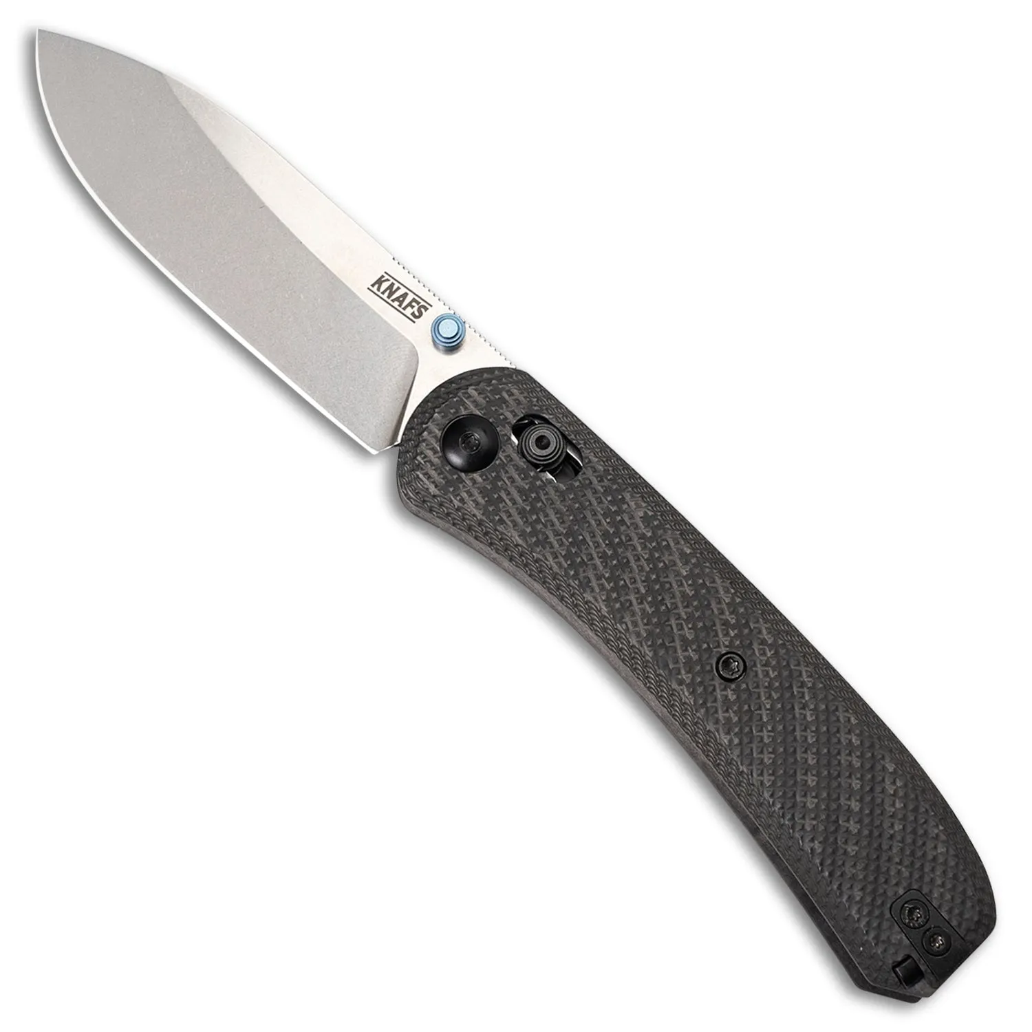 Lander 2 Knife Scales - Ripple Carbon Fiber