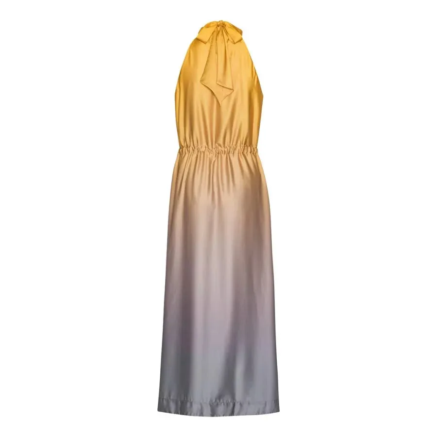 Layla Dress Gradient Golden