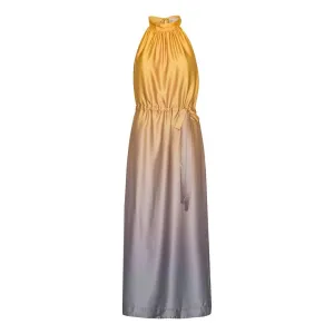 Layla Dress Gradient Golden