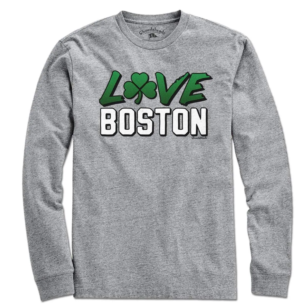 Love Boston Shamrock T-Shirt