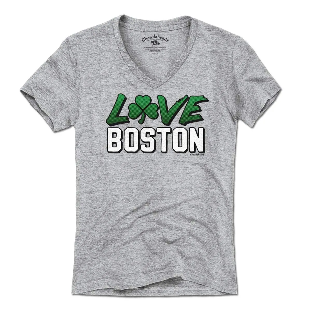 Love Boston Shamrock T-Shirt