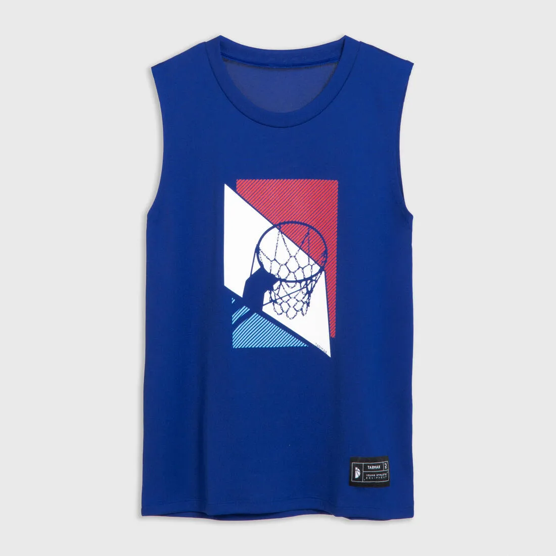 MAILLOT BASKETBALL SANS MANCHE ENFANT - TS500 FAST