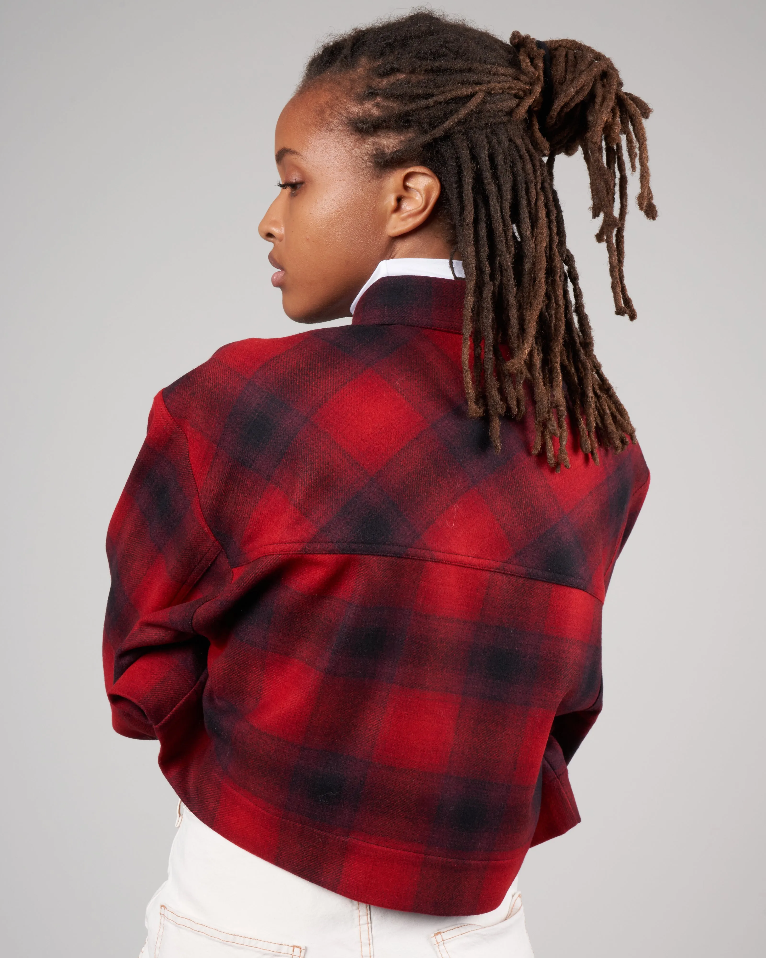 martina jacket - flannel check