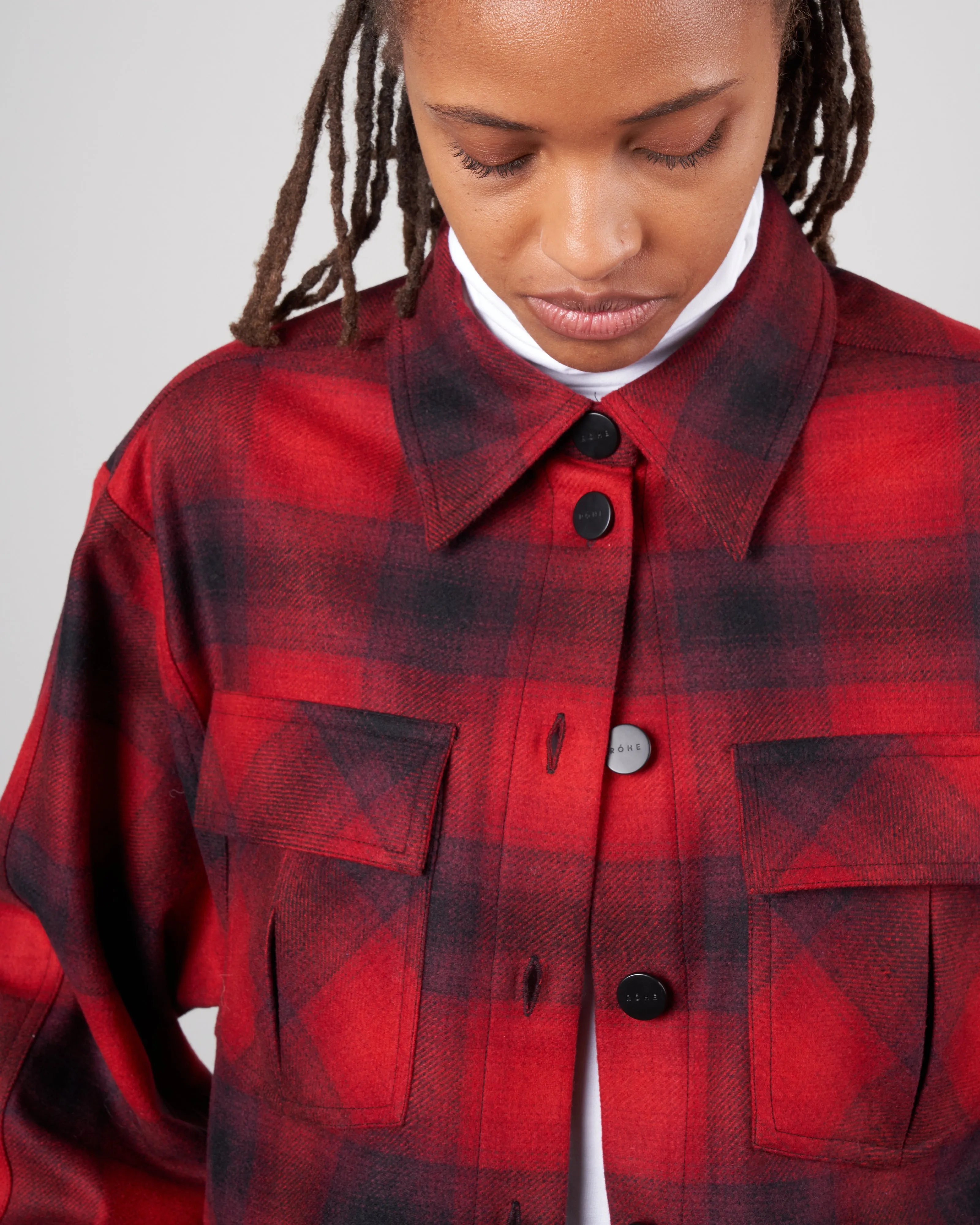 martina jacket - flannel check
