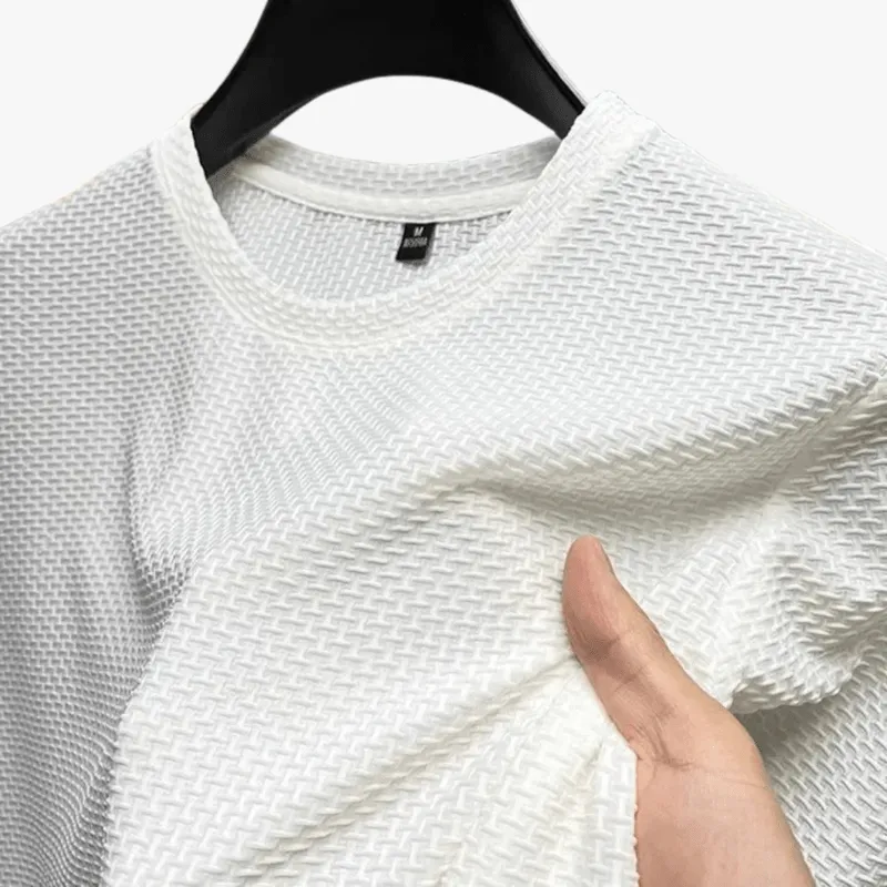 Mason | Men’s Waffle T-Shirt – Lightweight & Breathable Soft Comfort