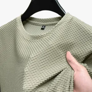Mason | Men’s Waffle T-Shirt – Lightweight & Breathable Soft Comfort