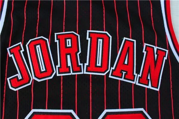 Men 23 Michael Jordan Jersey Black Chicago Bulls Jersey Hardwood Classics