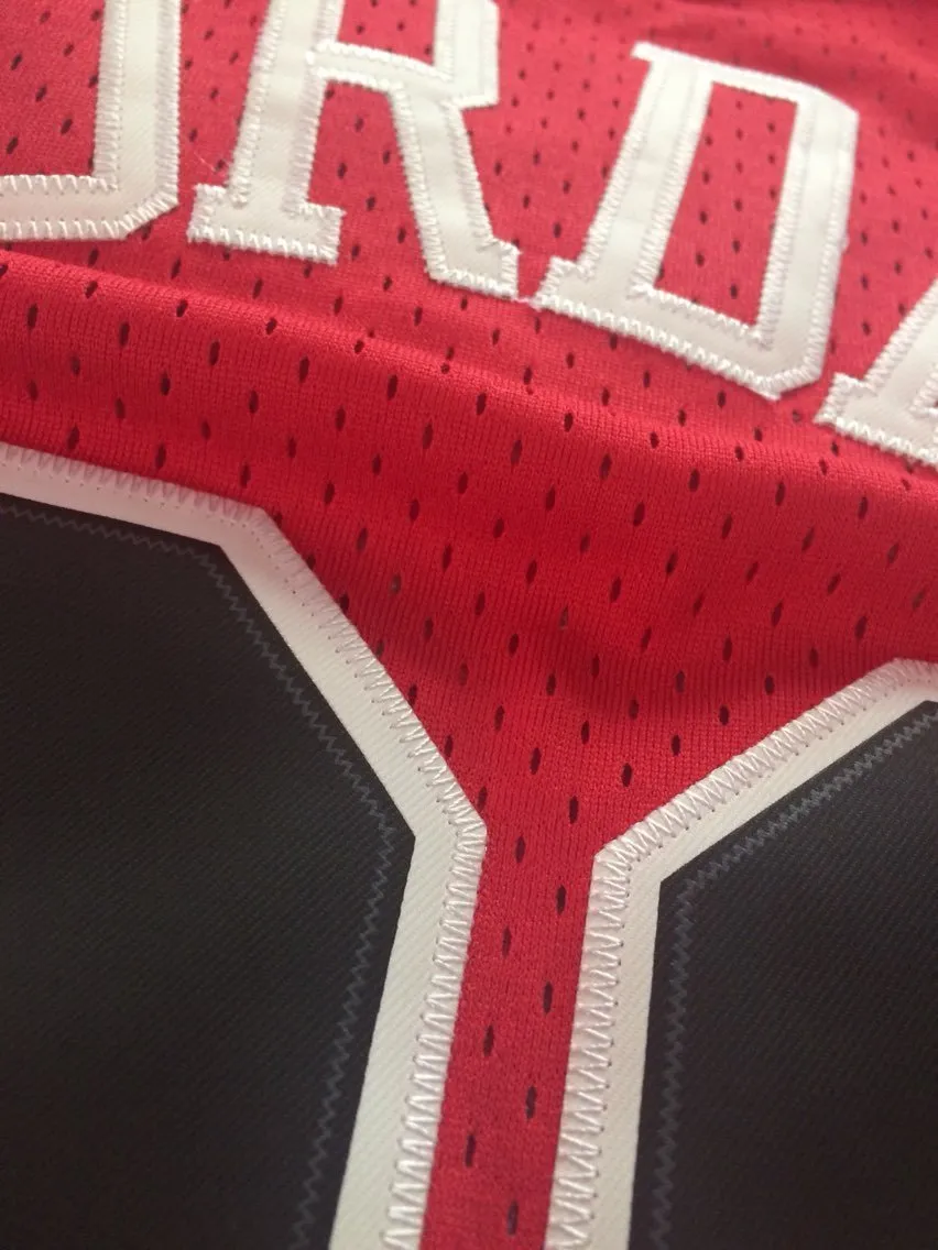 Men 23 Michael Jordan Jersey Red Chicago Bulls Fanatics Swingman