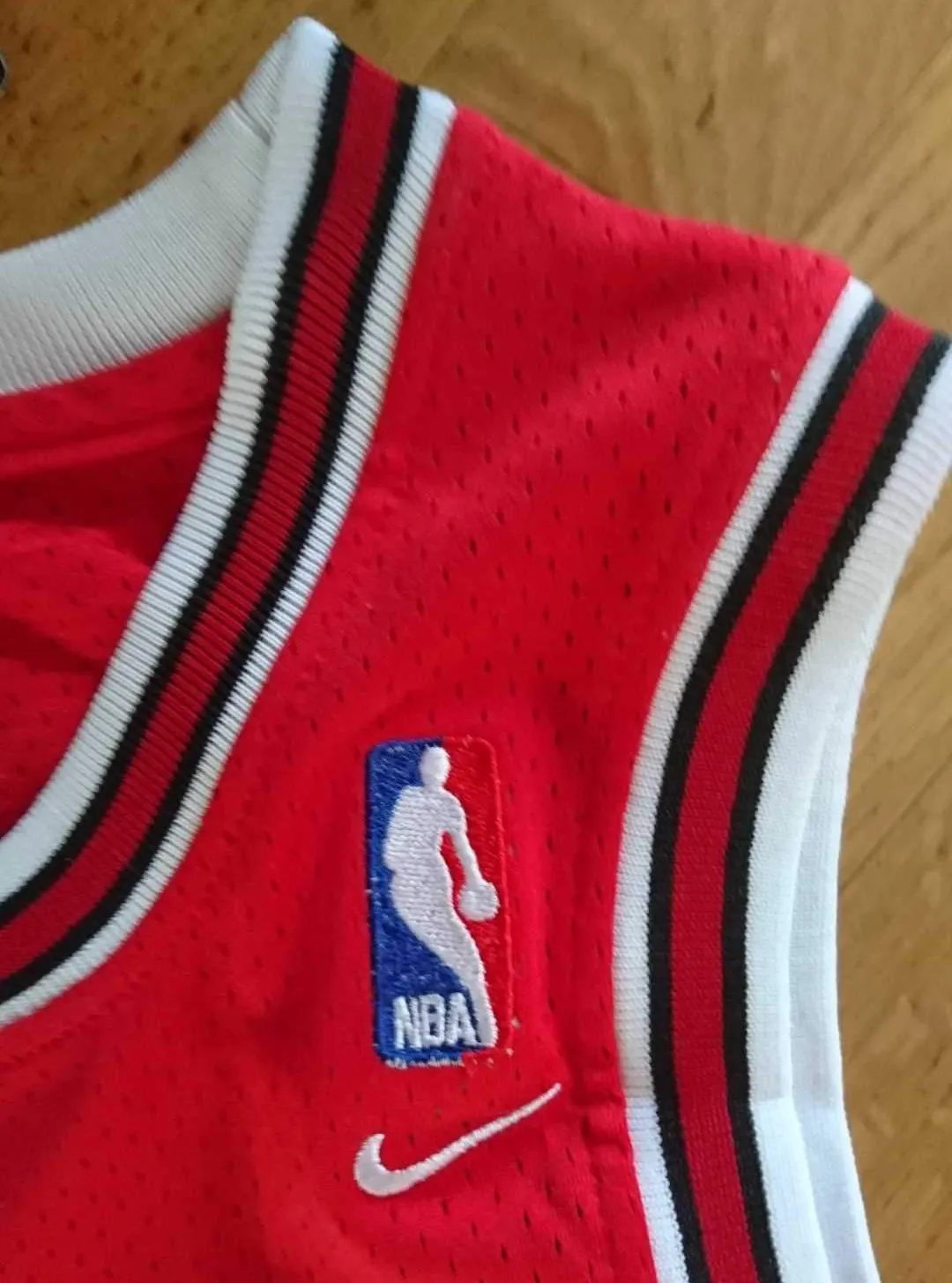 Men 23 Michael Jordan Jersey Red Chicago Bulls Fanatics Swingman