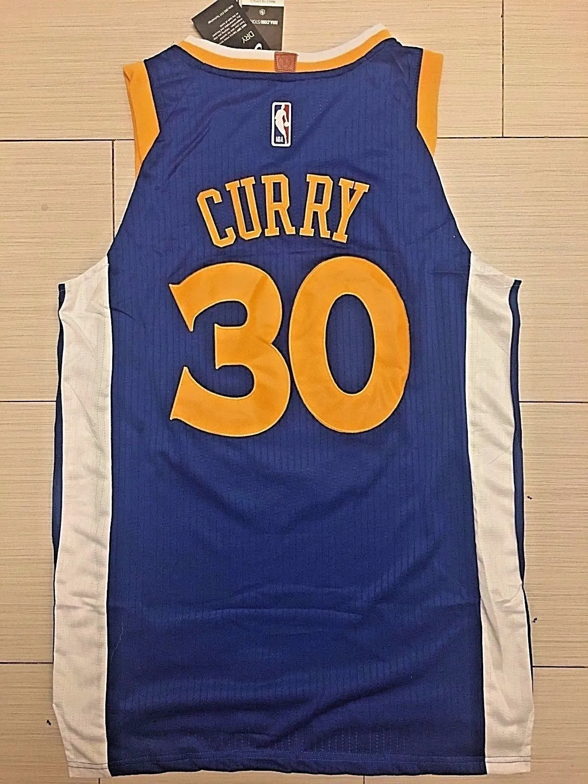 Men 30 Stephen Curry Jersey Blue Golden State Warriors Jersey Player