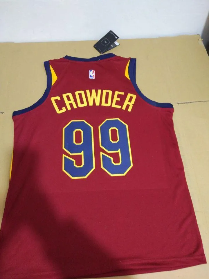 Men 99 Jae Crowder Jersey Red Cleveland Cavaliers Jersey Fanatics