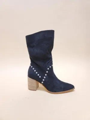 Midi Boots With Studs