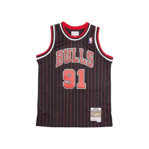 MITCHELL & NESS DENNIS RODMAN 1997-98 CHICAGO BULLS ROAD SWINGMAN JERSEY