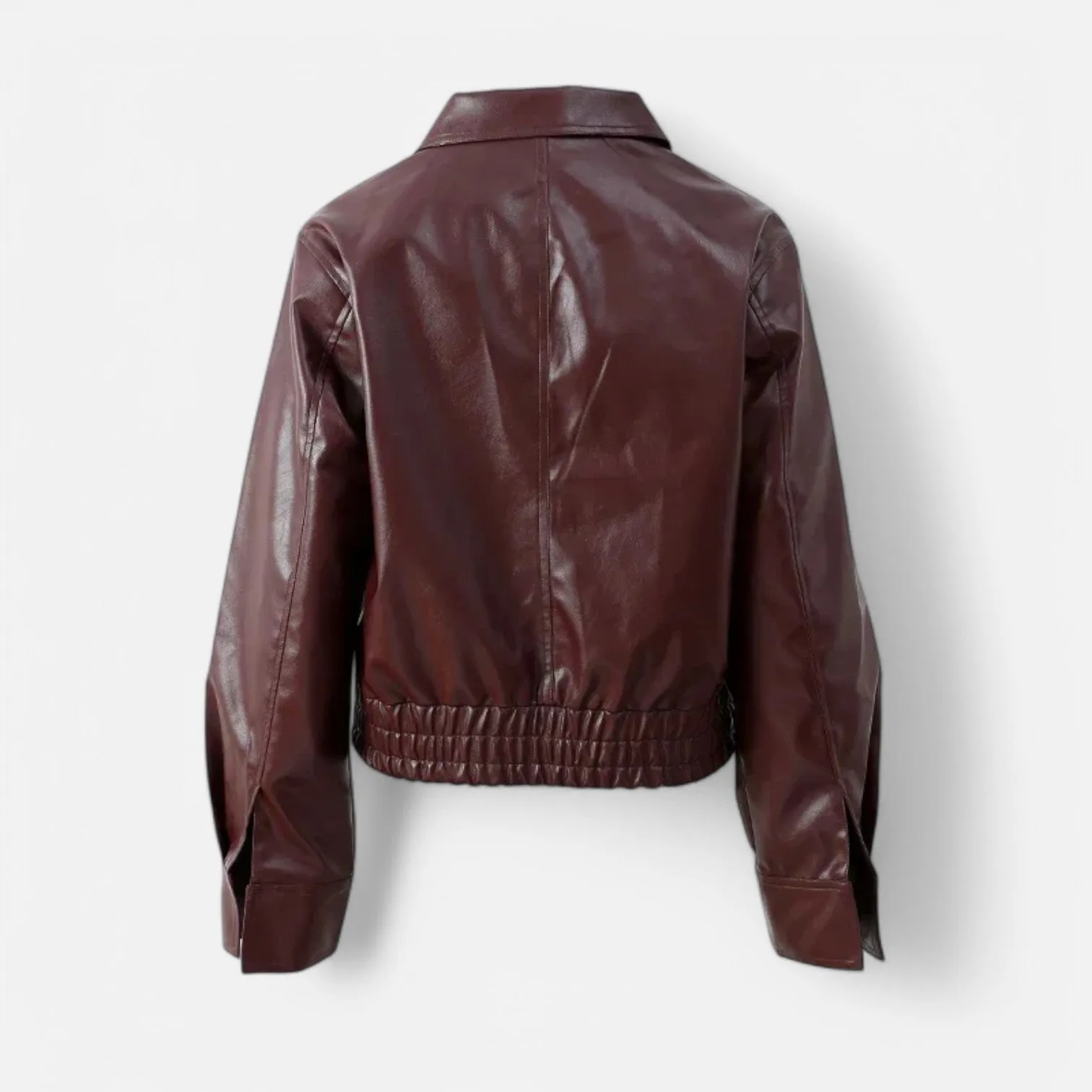 Monacogents | Vintage Short Women's Leather Jacket