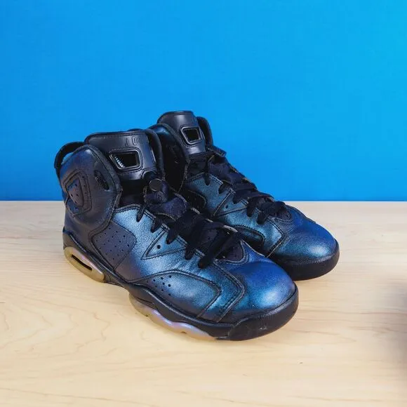 Nike Air Jordan 6 VI Retro BG All Star Boys size 7 Basketball sneaker 907960-015