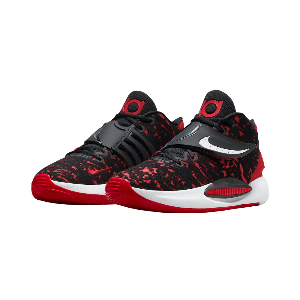 Nike KD 14 Bred Black University Red White