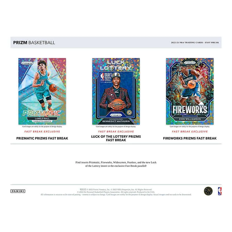 Panini Prizm NBA Fast Break Basketball 2022/23 - Hobby Box