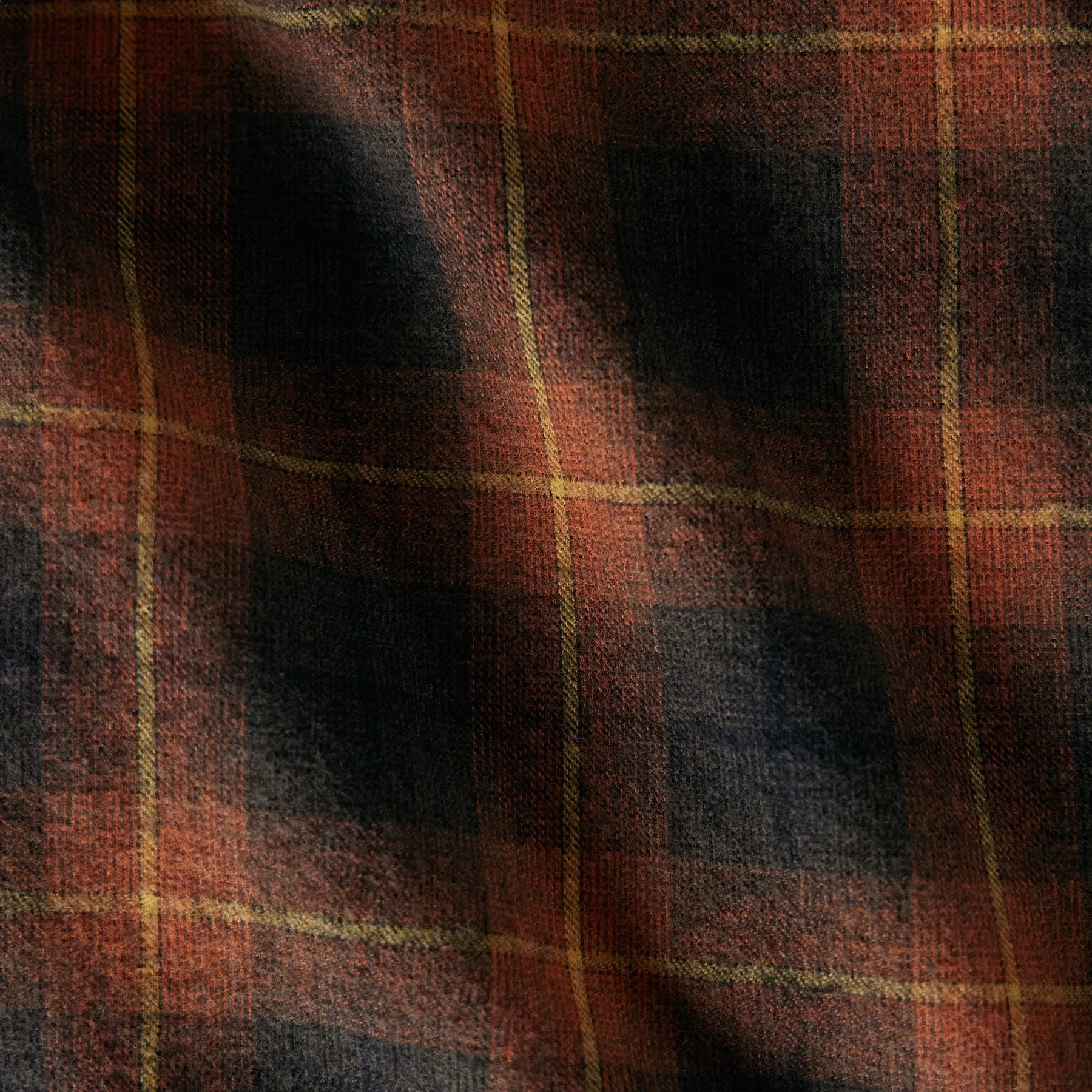 Plaid Flannel Shirt - Amber Plaid