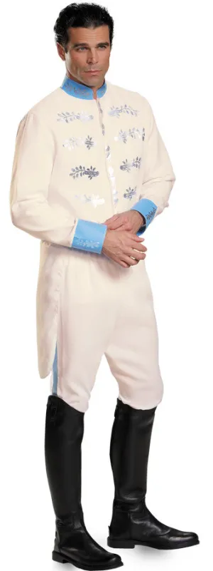 Prince Cinderella Adult 50-52 Adult Men Costume