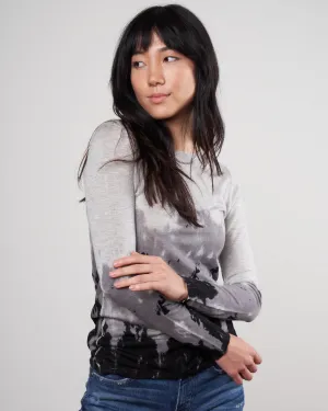 printed fitted crew - storm