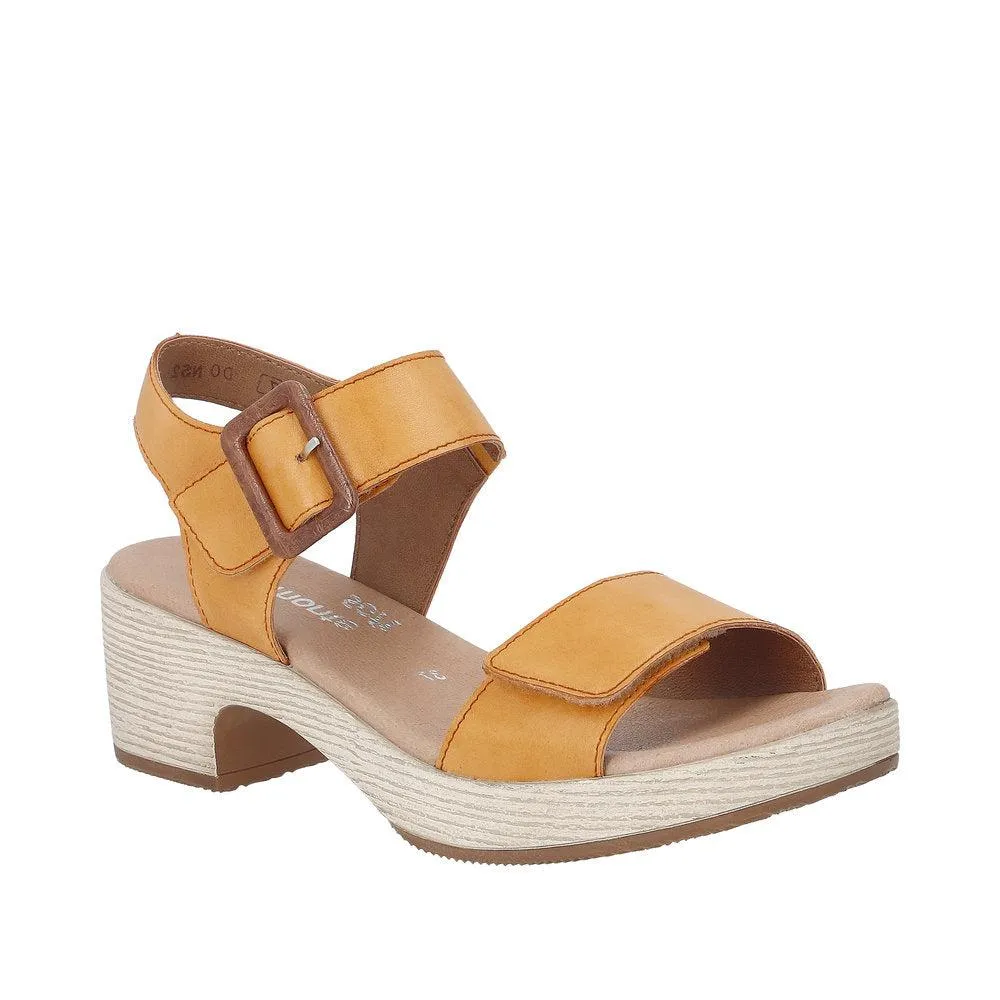 Remonte D0N52 (Dubbi) Mandarine Sandals