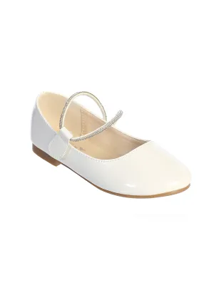 Rhinestone Patent Flats S165