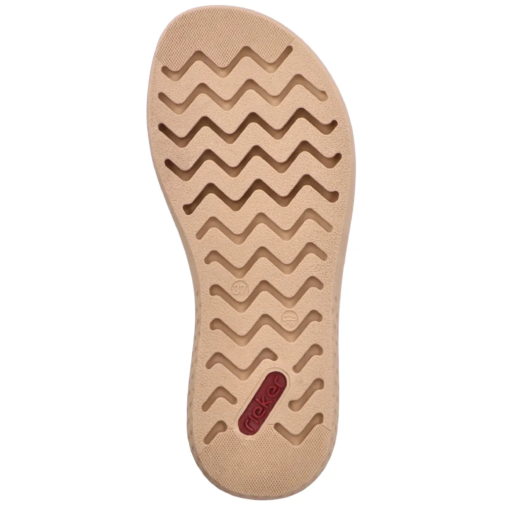 Rieker V1562-62 (Rosy) Ginger Sandals