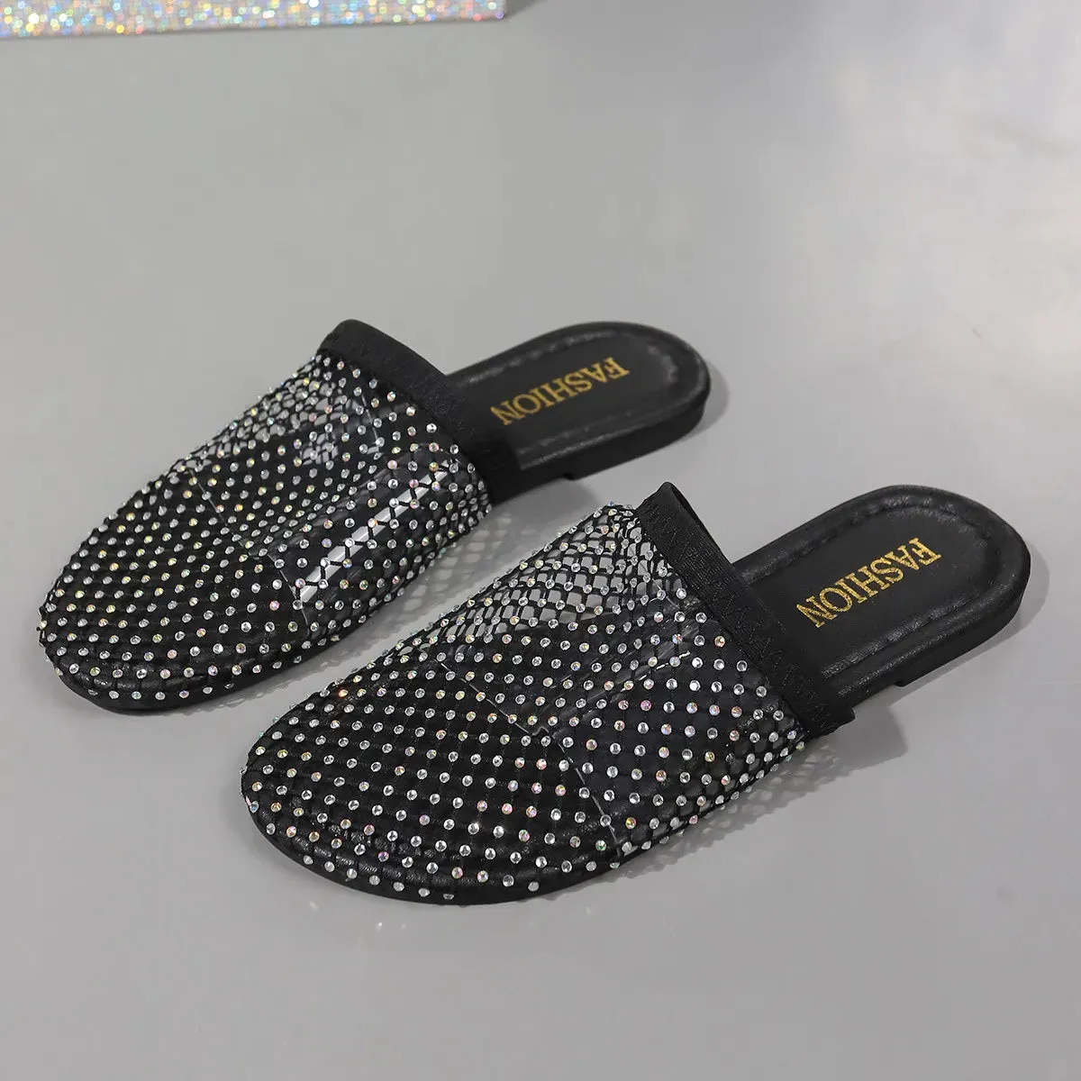 Round Toe Flats Sandals