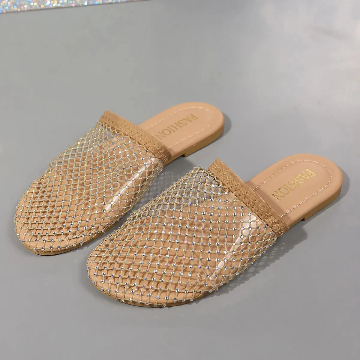 Round Toe Flats Sandals