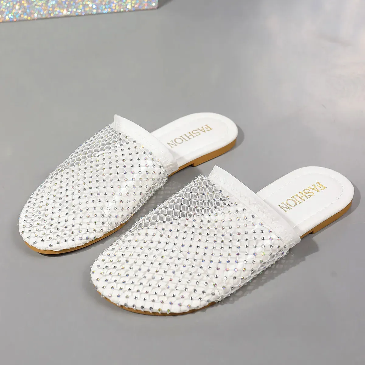 Round Toe Flats Sandals