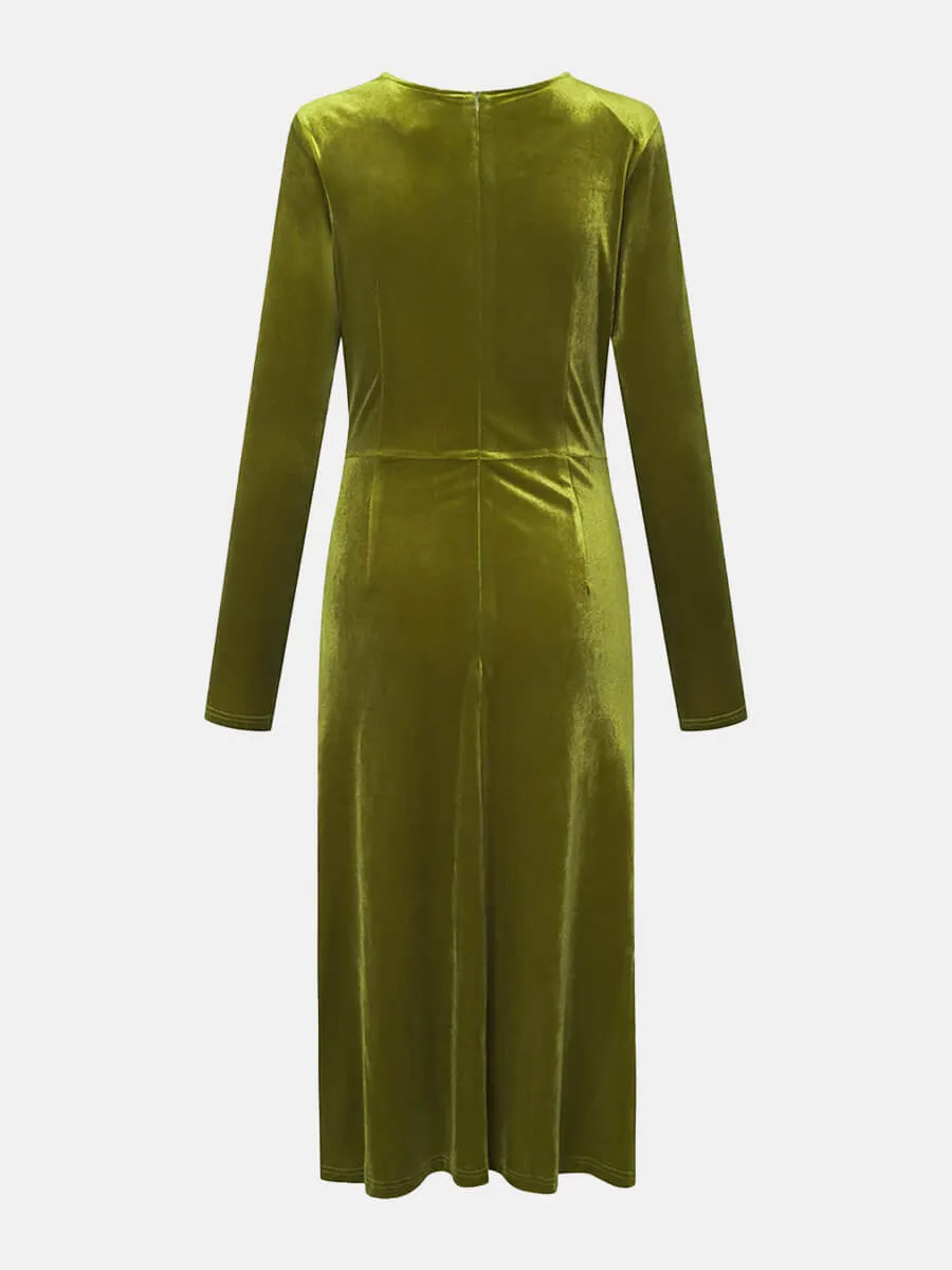 Saga Velour Dress