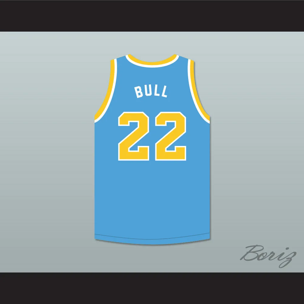 Sam "Bull" Newton 22 Cadwallader University Light Blue Basketball Jersey Fast Break