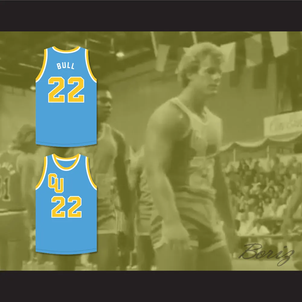Sam "Bull" Newton 22 Cadwallader University Light Blue Basketball Jersey Fast Break