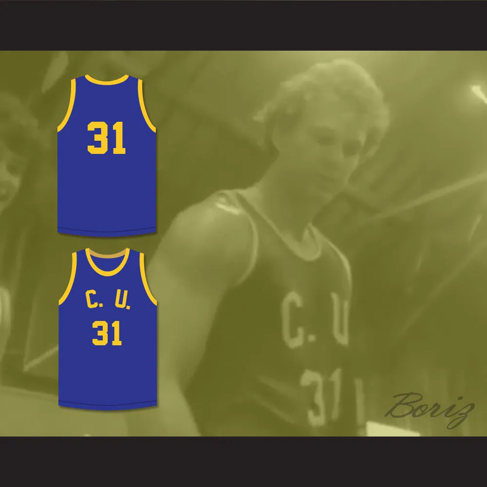 Sam "Bull" Newton 31 Cadwallader University Blue Basketball Jersey Fast Break