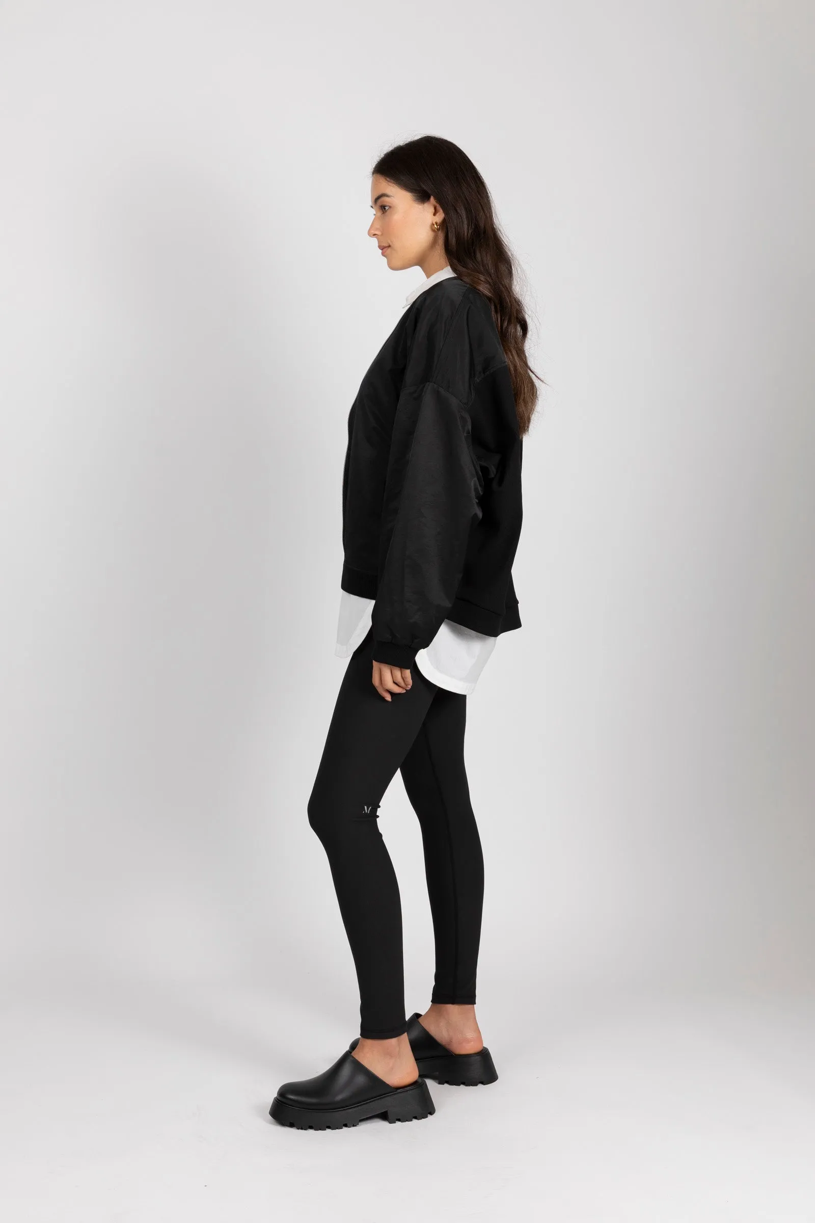 Static Panel Jacket - Black