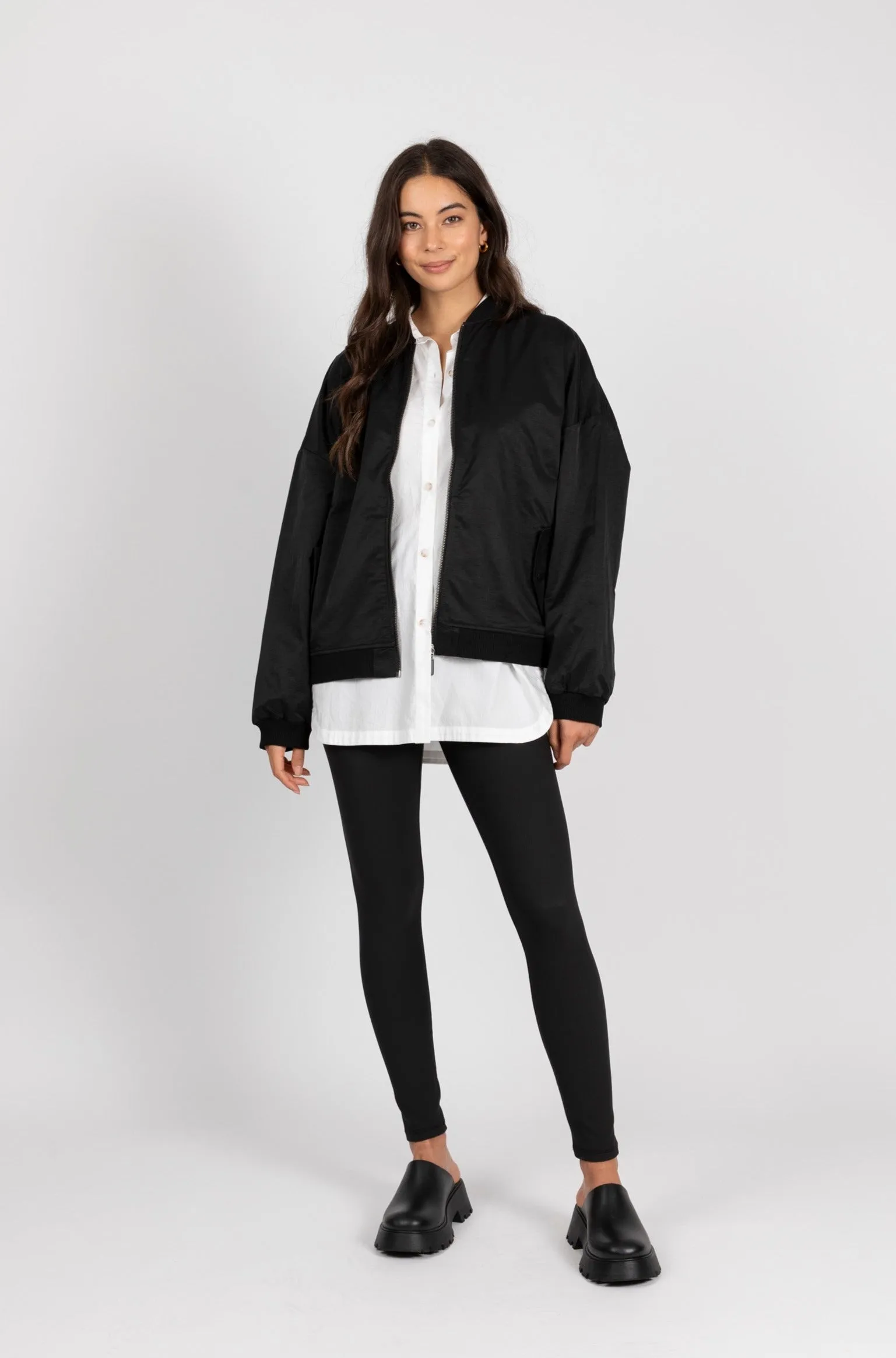 Static Panel Jacket - Black